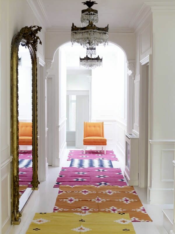 Colourful rugs