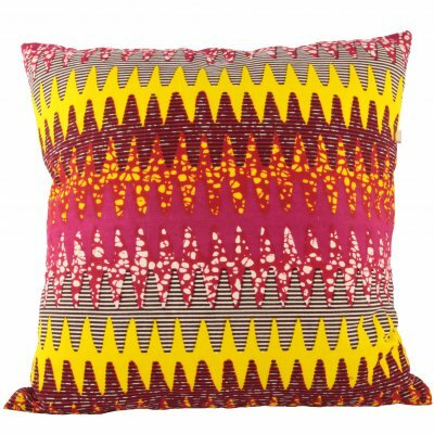 Preview image for African print cushion - Static 