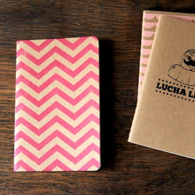 Preview image for Pink Chevron Moleskine Notebook 