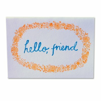 Preview image for Handmade card - Hello friend 