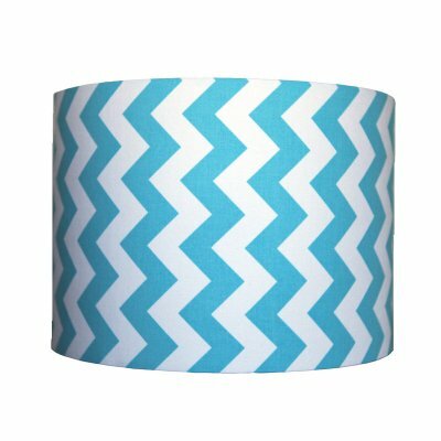 Preview image for Aqua Chevron Lamp Shades 